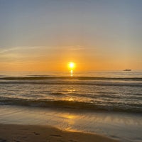 Photo taken at Naples Beach by Casey A. on 1/1/2023