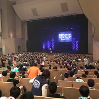 Photo taken at Kiryu City Performing Arts Center by ai u. on 11/3/2017