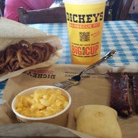 Photo taken at Dickeys Barbecue Pit by Dan B. on 10/21/2014
