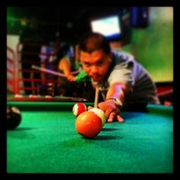 Photo taken at Jake&#39;s Burgers &amp; Billiards by Sean S. on 6/29/2013