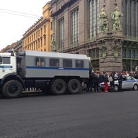 Photo taken at Malaya Sadovaya Street by Alina M. on 7/18/2013