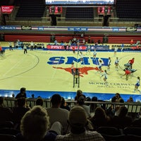 Photo taken at Moody Coliseum by Ben G. on 8/31/2019