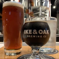 Photo taken at Ike And Oak Brewing by Ian H. on 11/11/2021