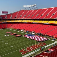 Снимок сделан в Arrowhead Stadium пользователем Tarik S. 9/8/2023