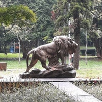 Photo taken at Praça do Leão by Alexandre S. on 12/19/2021