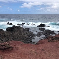 Photo taken at Red Sand Beach by Yulianto Wheatley &. on 8/14/2019