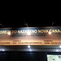 Photo taken at Igreja Do Nazareno Nova Canaã by ( BETA ) Allan W. on 9/1/2013