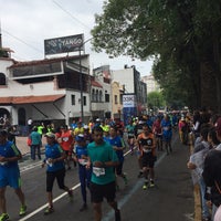 Photo taken at Medio Maratón CDMX by Andrë L. on 8/28/2016