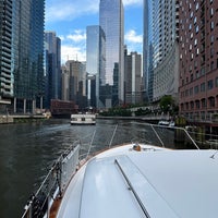 Photo taken at Wolf Point Chicago River by Ryan on 7/14/2023