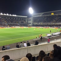 Photo taken at Estádio D. Afonso Henriques by Lukáš B. on 10/23/2017