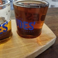 Photo taken at The Dudes&amp;#39; Brewing Co. by Ethan D. on 5/30/2019
