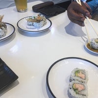 Photo taken at Blue C Sushi by Sam W. on 10/8/2016
