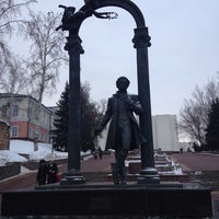 Photo taken at Пушкинский спуск by Vera M. on 3/2/2014