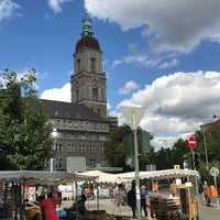 Photo taken at Rathaus Friedenau by Michael on 8/19/2017