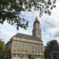 Photo taken at Rathaus Friedenau by Michael on 9/30/2016