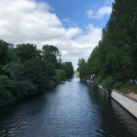 Photo taken at Gartenufer (Landwehrkanal) by Michael on 6/17/2017