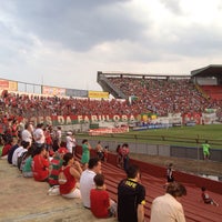 Photo taken at Estádio Doutor Osvaldo Teixeira Duarte (Canindé) by Ricardo B. on 9/27/2015