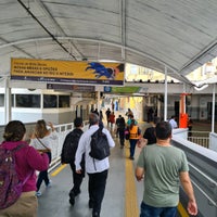 Photo taken at CCR Barcas - Estação Praça XV by Wellington M. on 10/10/2021