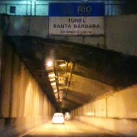 Photo taken at Túnel Santa Bárbara by Wellington M. on 9/20/2020