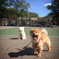 Photo taken at Lou Lodati Park - Dog Run by Tomoyuki K. on 9/17/2016