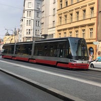 Photo taken at Bílá labuť (tram, bus) by Asger B. on 7/30/2019