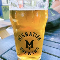 Photo taken at Migration Brewing by Chris C. on 8/2/2022