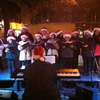 Photo taken at Sohncke Square (Town Center) by Jenn McGowan R. on 12/1/2012