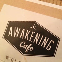 Photo taken at Awakening Café by Eccles K. on 3/16/2013