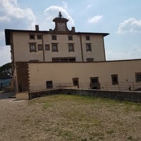 Photo taken at Forte di Belvedere by Amparito E. on 9/1/2019