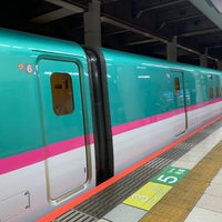 Photo taken at Shinkansen Platforms by るるる on 8/19/2020