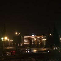 Photo taken at Площадь им. В.И. Ленина by Rita . on 11/14/2017