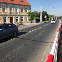 Photo taken at Vypich (tram, bus) by Martin D. on 5/19/2017