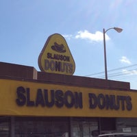 Photo taken at Slauson Donuts by Greg J. on 10/12/2012