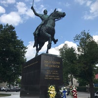 Photo taken at Simon Bolivar Statue by Claudia H. on 7/6/2019