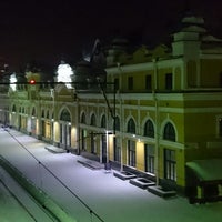 Photo taken at Tomsk-1 Train Station by Alexander S. on 1/3/2018