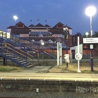 Photo taken at Newbury Racecourse Railway Station (NRC) by Tony G. on 7/1/2015