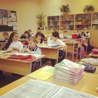 Photo taken at Школа №1246 by Anya B. on 11/29/2012