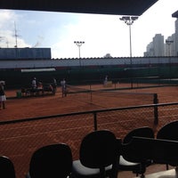 Photo taken at Fitpel Tennis Club by Fabio F. on 12/14/2013