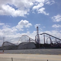 Photo taken at Six Flags Magic Mountain by Alla A. on 5/8/2013