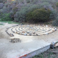 Photo taken at Peace Labyrinth At Runyon by ᴡ K. on 4/27/2014