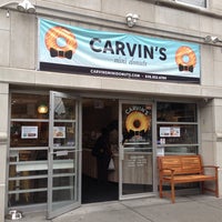Photo taken at Carvin&amp;#39;s Mini Donuts by Fei J. on 7/15/2014