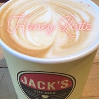 Photo taken at Jack&amp;#39;s Stir Brew Coffee by Justine D. on 8/31/2018