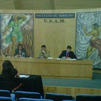 Photo taken at Auditorio Ius Semper Ciudad Universitaria by Juan Manuel C. on 12/4/2012