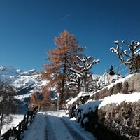 Photo taken at Hotel Falken Wengen by Oliver T. on 11/16/2013