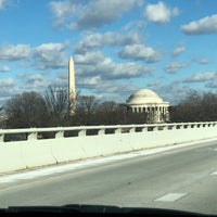Photo taken at Francis Case Memorial Bridge by Alan S. on 1/1/2018