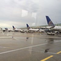 Photo taken at United Shuttle to Concourse C by Alan S. on 8/23/2014
