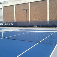 Photo taken at Georgetown University Tennis Courts by Tim E. on 10/6/2012