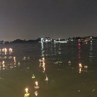 Photo taken at ท่าเรือวัดเขมาฯ (Wat Khema Pier) N26 by Kanyarin N. on 11/22/2018