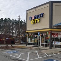 Photo taken at Donut City by Andrew G. on 12/25/2017