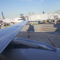 Photo taken at Gate C30 by Andrew G. on 10/4/2017